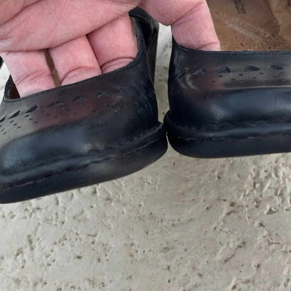 Naturizer serafina maryJanes black leather EUC SZ 6